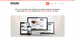 Desktop Screenshot of benblanco.com